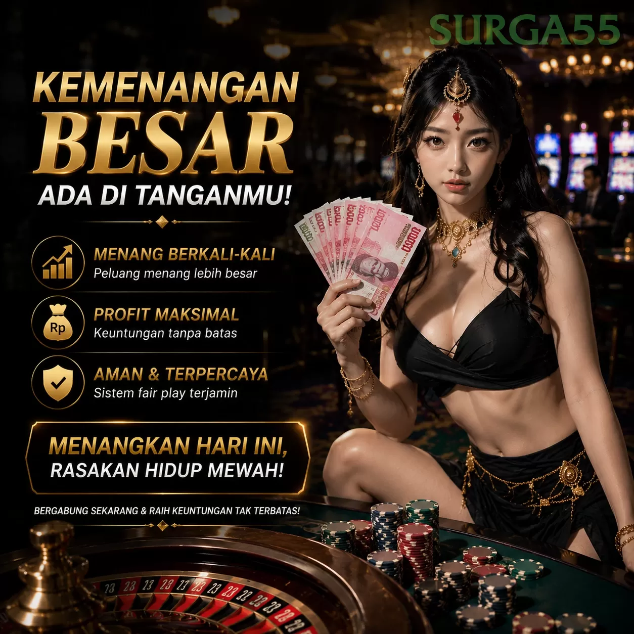Login surga55 Sekarang Bonus Melimpah